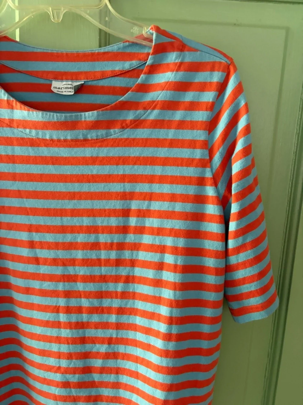 ORIGINAL MARIMEKKO STRIPED T-SHIRT MIDI DRESS - Picture 2 of 7